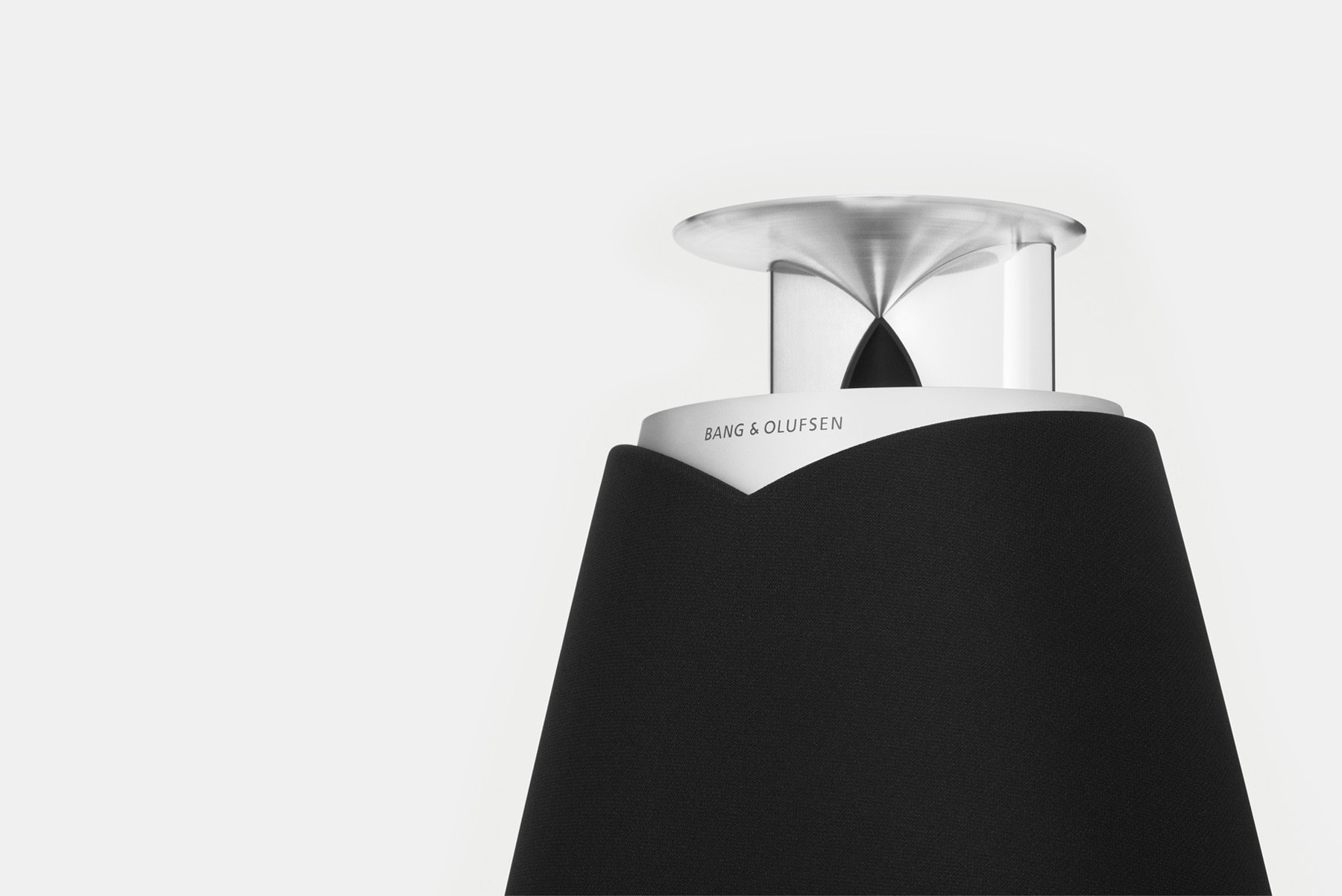 example of product photography with Bang and Olufsen speaker