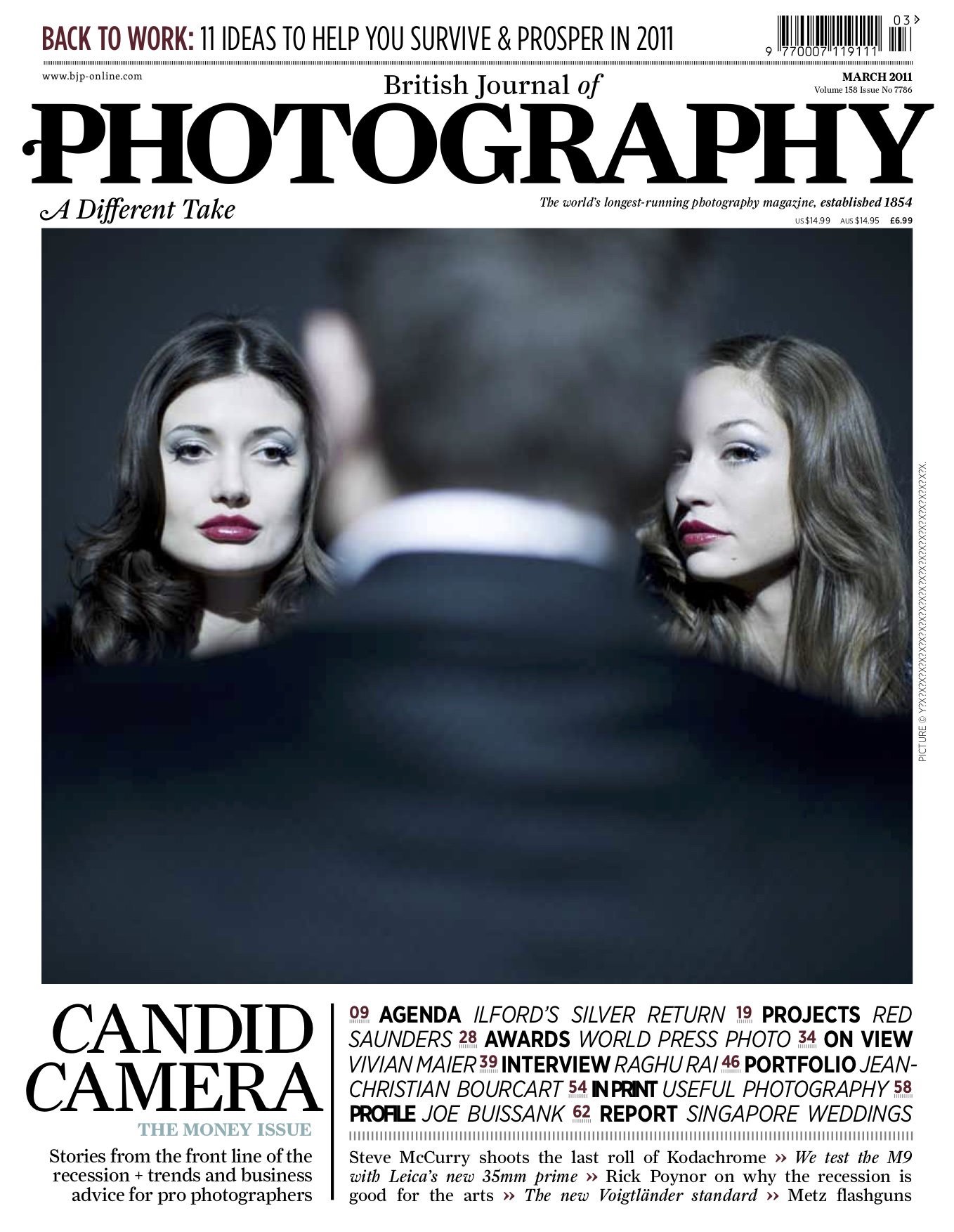 British Journal of Photography Magazine cover