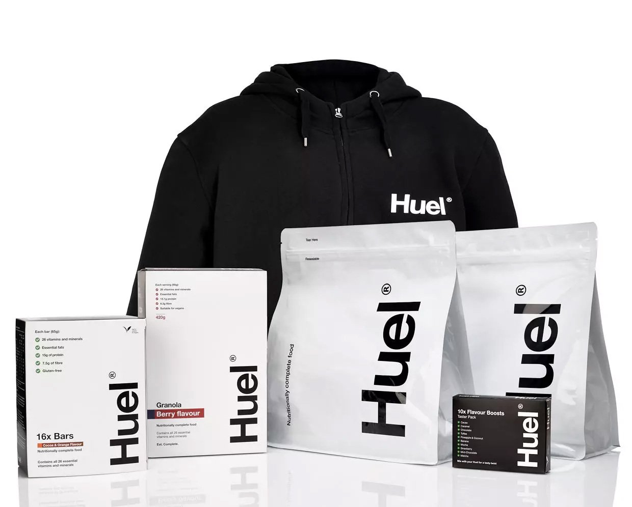 Huel product photography
