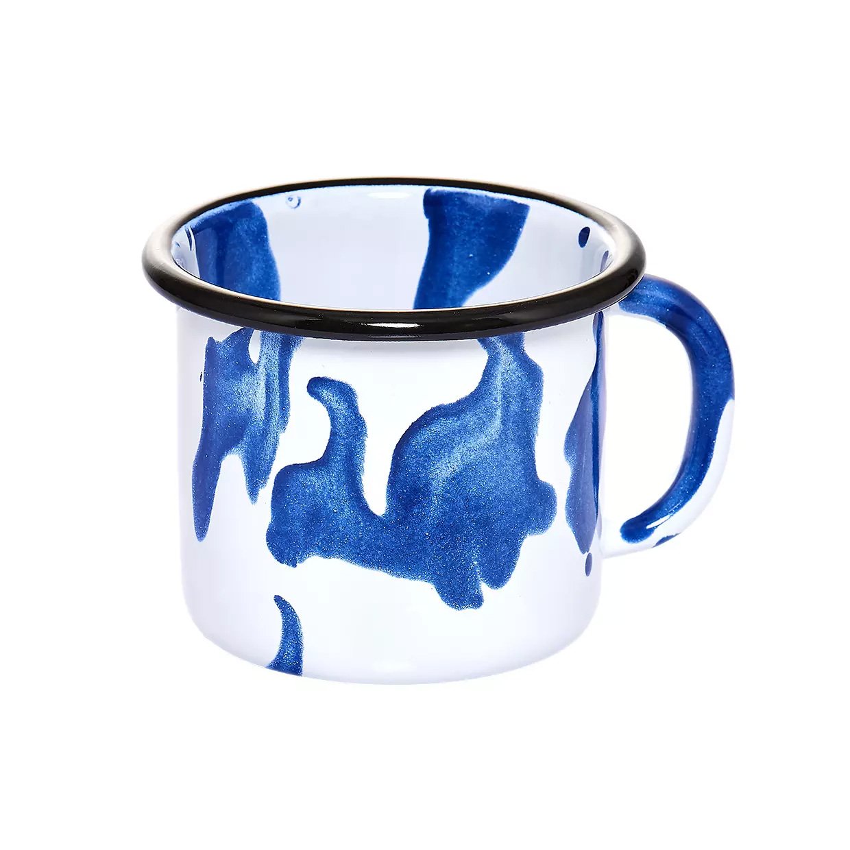 Blue and white mug product image