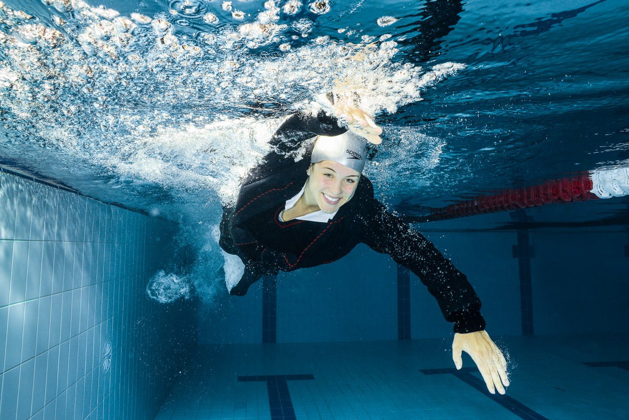 Adult underwater photographs
